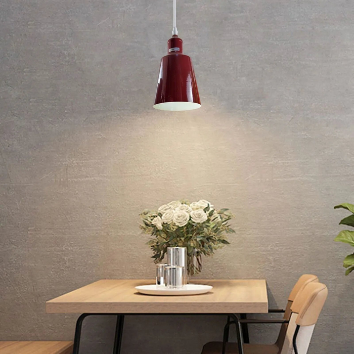 Modern Industrial Ceiling Pendant Light with Base Ceiling Lighting fixture