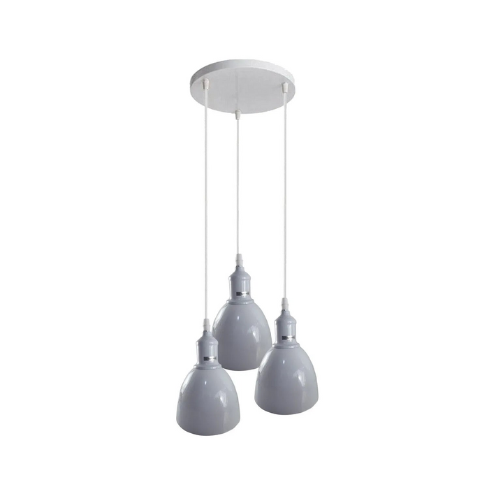 Retro Industrial Ceiling Lighting 3-way cluster Ceiling Pendant Light