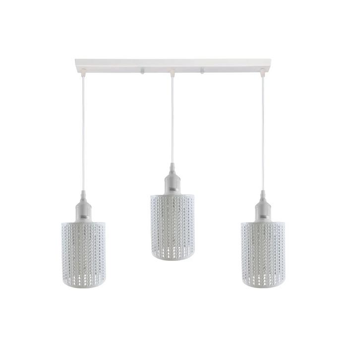 Industrial Pendant Lighting, Adjustable E27 Metal Cage Hanging Light Fixtures