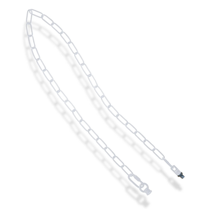 Witte hanglamparmatuurketting, 90 cm verlichting hanglamparmatuurketting