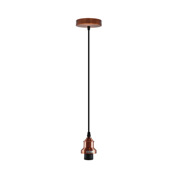 Industrial fixtures E27 Base Metal Screw Lamp Holder with 95cm Cable light set