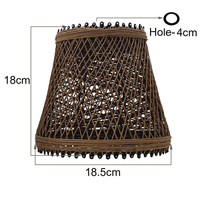 Nest Bird Cage Pendant Lights Woven Rattan Creative Lamp Cage