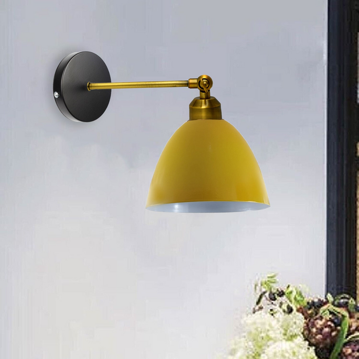 Modern grey colour creative personality Metal Wall Light Lamp Shades