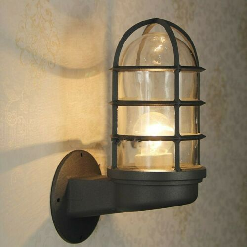 Industrial Wall Light | Grace | Cage Light | Black | 2 Pack