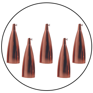 5-pack roségouden industriële lamp gloeilampenhouder moderne retro Edison ES E27 fitting