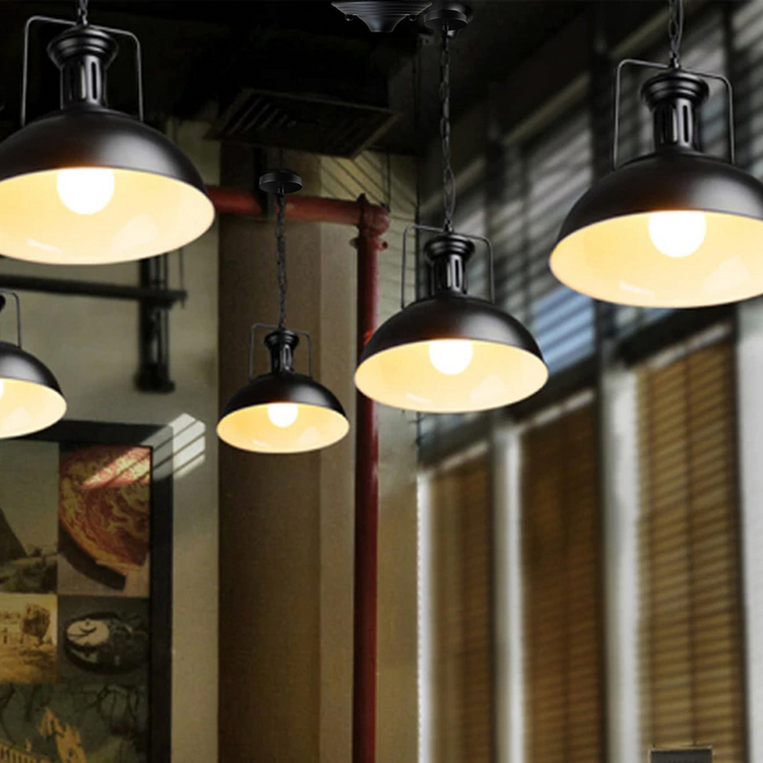Vintage Industrial Metal Ceiling Pendant Shade Modern Hang Retro Pendant Light