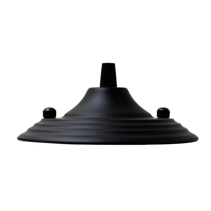 Hanger Kabelgreep Zwarte Kleur Flexplaat Voor Lichtfitting 140mm Kies Plafondrozet
