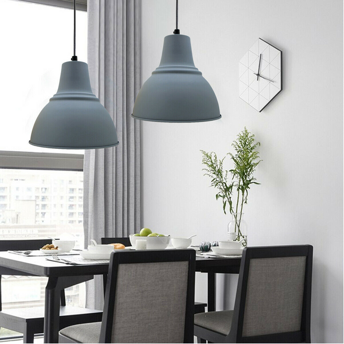 Modern Vintage Style Ceiling Grey colour Pendant Lamp