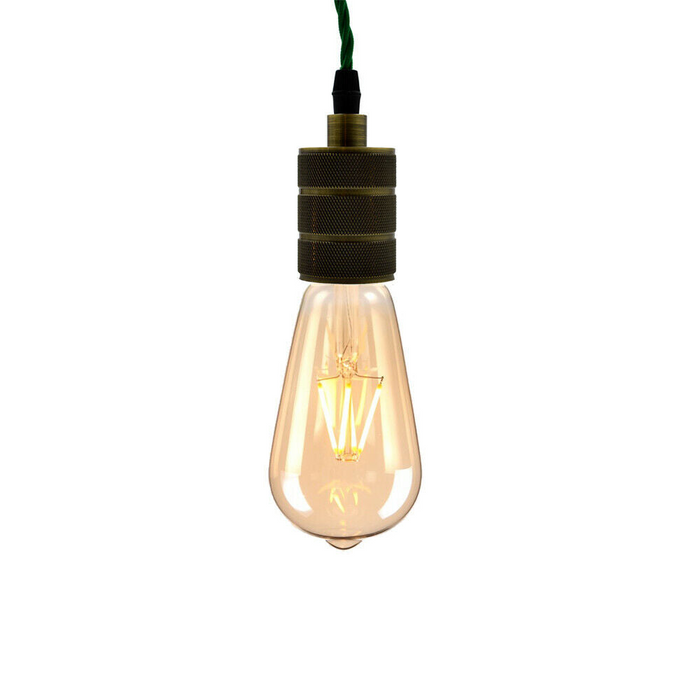 UK Lichte hanglamp Plafondrozet E27 Ophangset Stoffen verlichtingsset met snoer