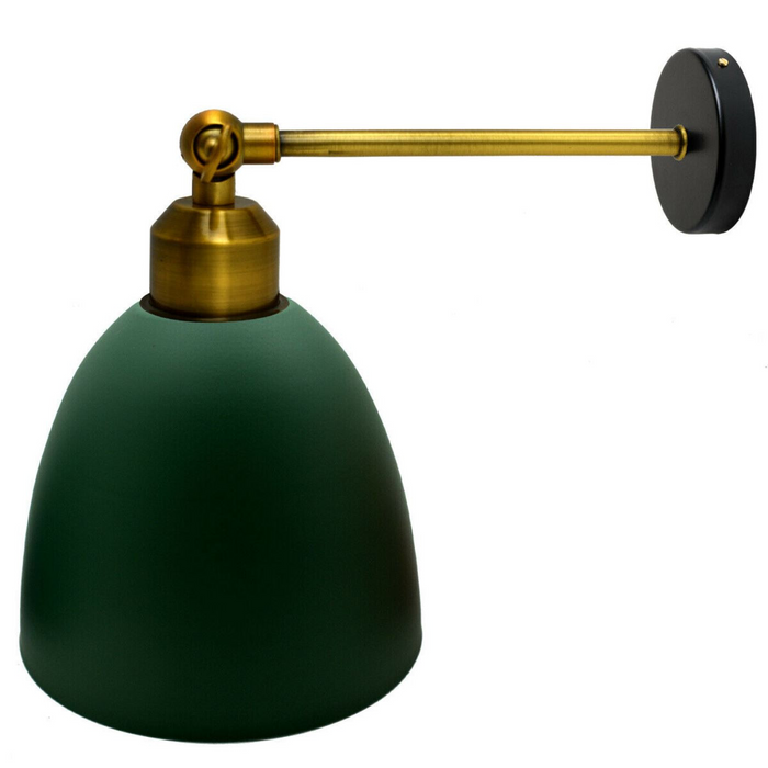 Modern green colour creative personality Metal Wall Light Lamp Shades