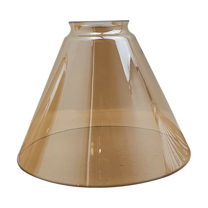 Vintage Retro Lampshades Amber Glass Ceiling Pendant Light