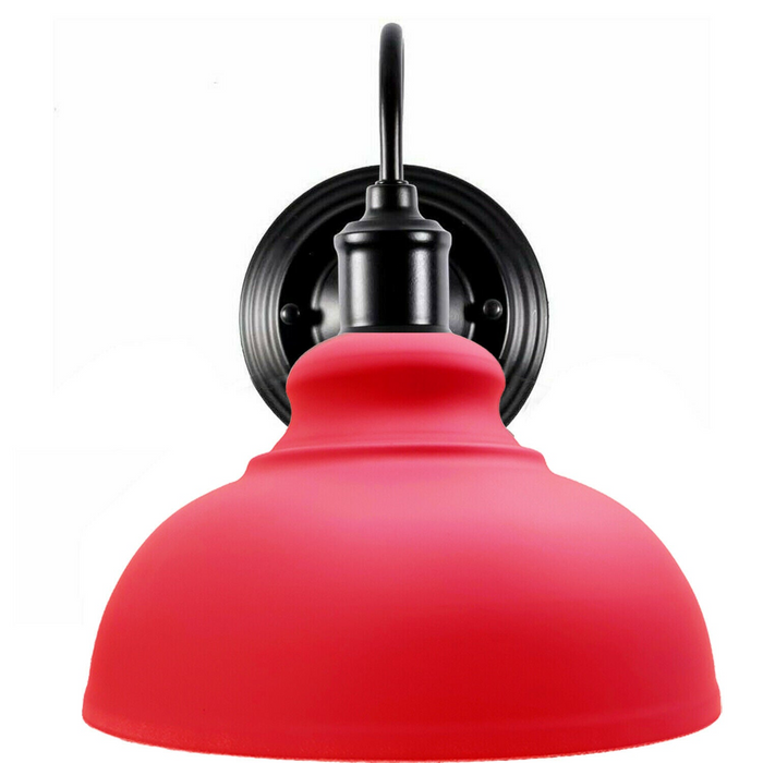 Wandlamp Lamp Sconce ronde lampenkap met U-bochthandvat