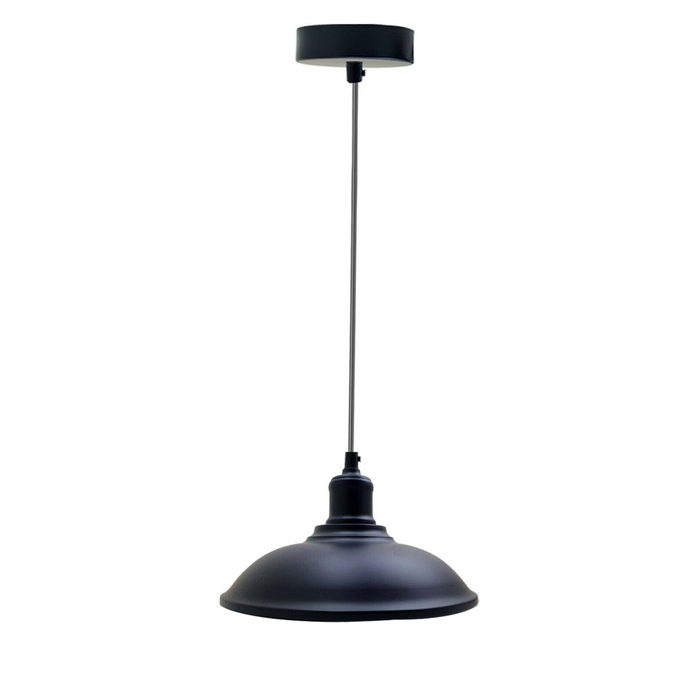 Metal Pendant Light Shade Black Retro Industrial Ceiling Lampshades Lighting Shades