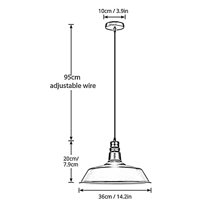 Gele hanglamp lampenkap plafondlamp kap met lamp