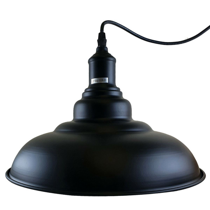 Kleuren industriële retro loft metalen plafondlampenkap hanglamp