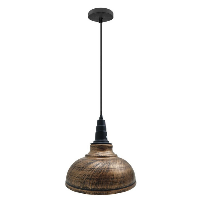 Curvy Pendant Lighting Metal Industrial Vintage Hanging Ceiling