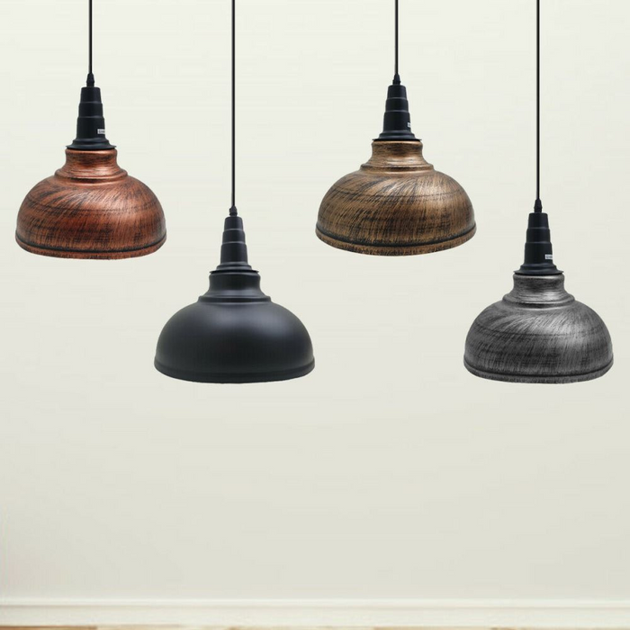 Curvy Pendant Lighting Metal Industrial Vintage Hanging Ceiling