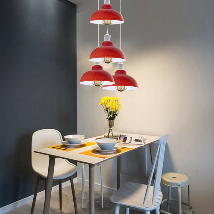 Kitchen Pendant Light Bar Décor Lamp Modern Red Ceiling Lights