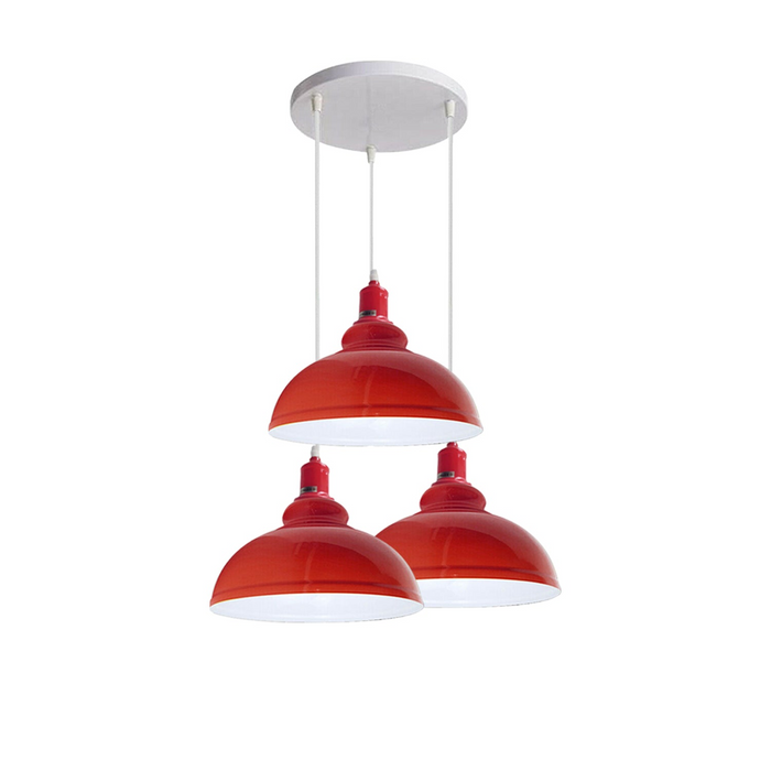 Industrial Retro Pendant Light Shade Suspended Ceiling Lights Style Metal Lamp