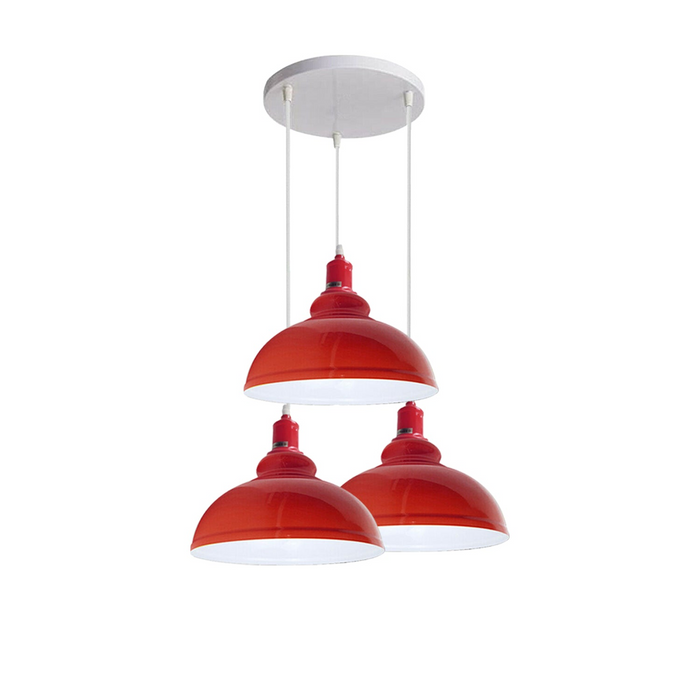 Industriële retro hanglamp schaduw hangende plafondverlichting stijl metalen lamp