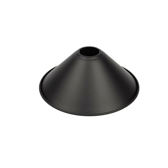 220mm x 10cm Cone Light Shades Metal Easy Fit Ceiling Pendant Hanging Wall Lampshade