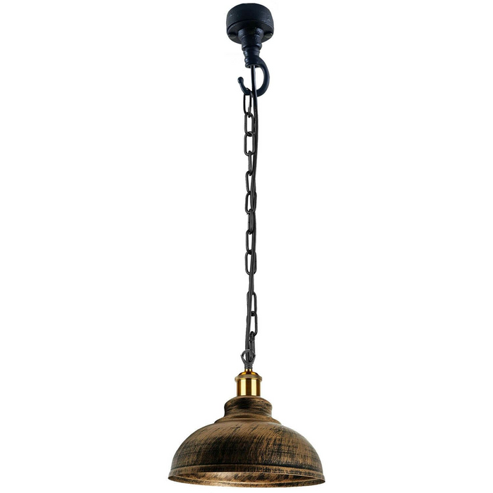 E27 Vintage Retro Industriële Loft Stijl Metalen Conduit Chain Hanger Plafondlamp Lamp Kit
