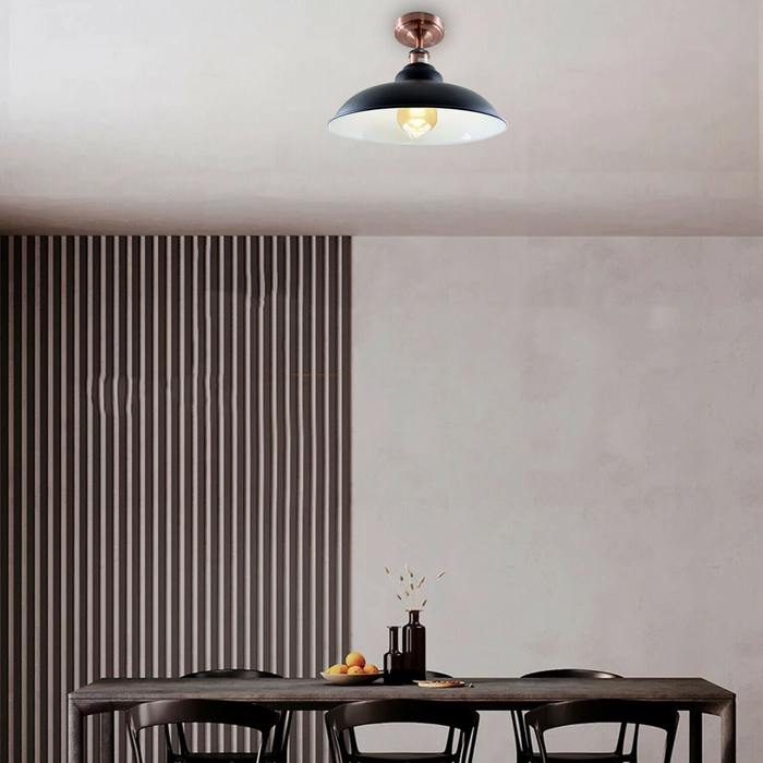 Vintage Ceiling Metal Light Modern Retro Industrial lighting Coffee Bar Indoor Fixtures