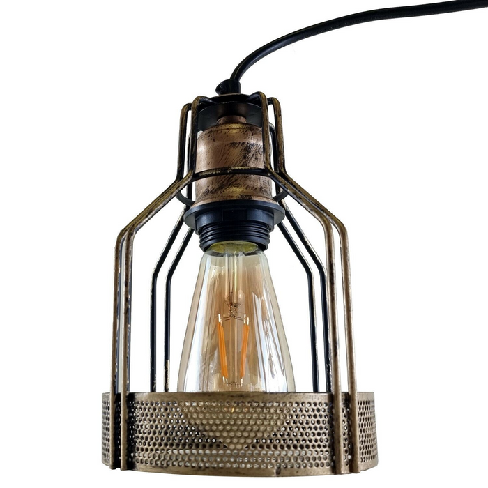 Vintage Retro Industrial Ceiling Pendant Living Room Kitchen Indoor Hanging Lamp Bird Cage Lighting