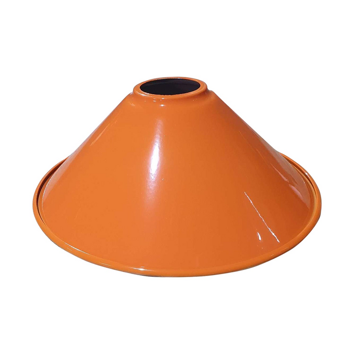 Moderne plafondhanglamp tinten oranje kleur lampenkappen Easy Fit