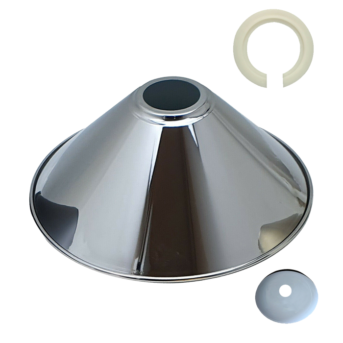 Modern Ceiling Pendant Light Shades Chrome Colour Lamp Shades Easy Fit