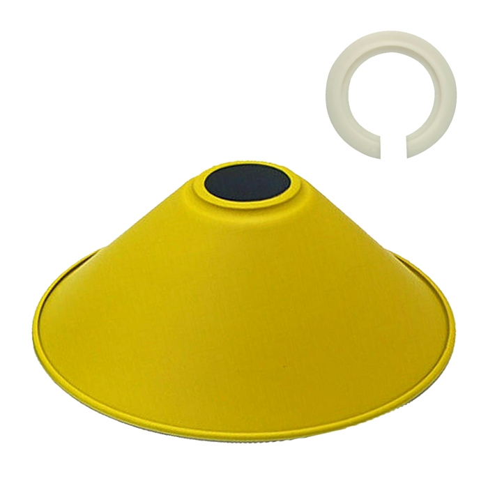 Modern Metal Yellow Easy Fit Lampshade