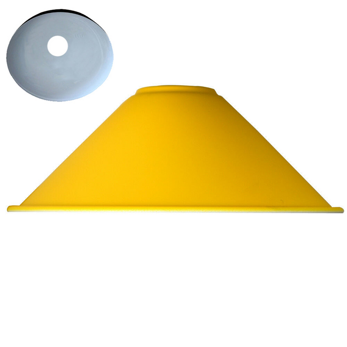 Modern Metal Yellow Easy Fit Lampshade