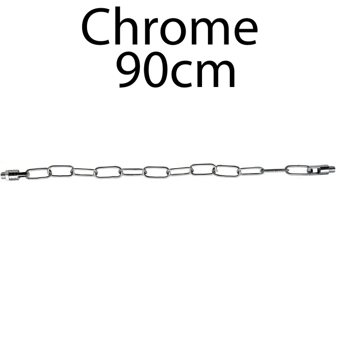 Light Chain for Ceiling Pendant lights chandeliers 38mm x 16mm - Chrome