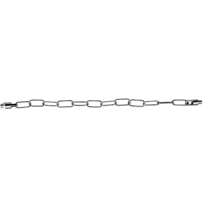 Light Chain for Ceiling Pendant lights chandeliers 38mm x 16mm - Chrome