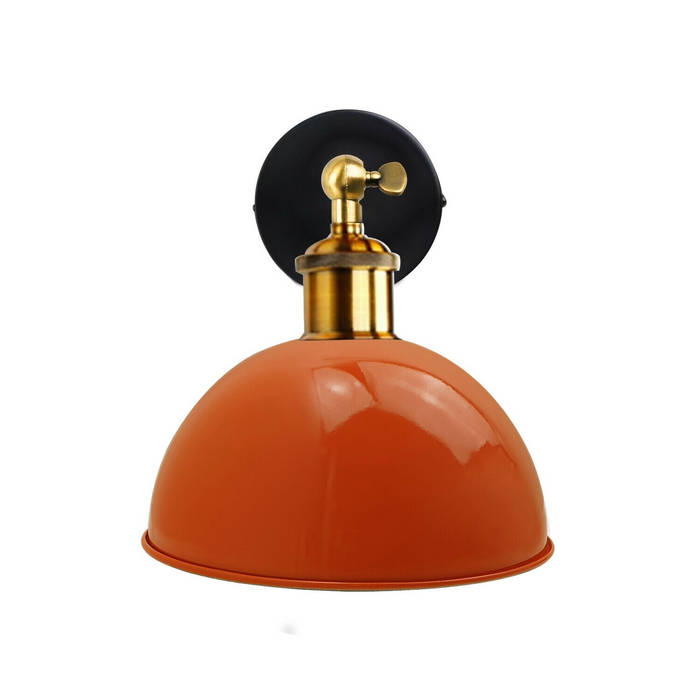 Oranje moderne retro-stijl glanzende wandkandelaar wandlamp lamparmatuur