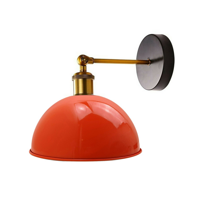 Oranje moderne retro-stijl glanzende wandkandelaar wandlamp lamparmatuur