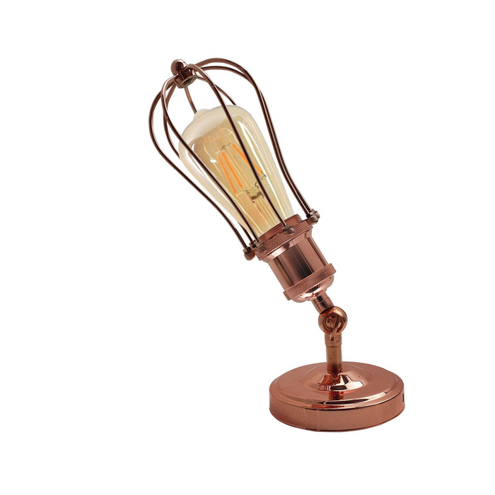 Industrial Vintage Retro Rose Gold Sconce Wall Light Lamp Fitting Fixture