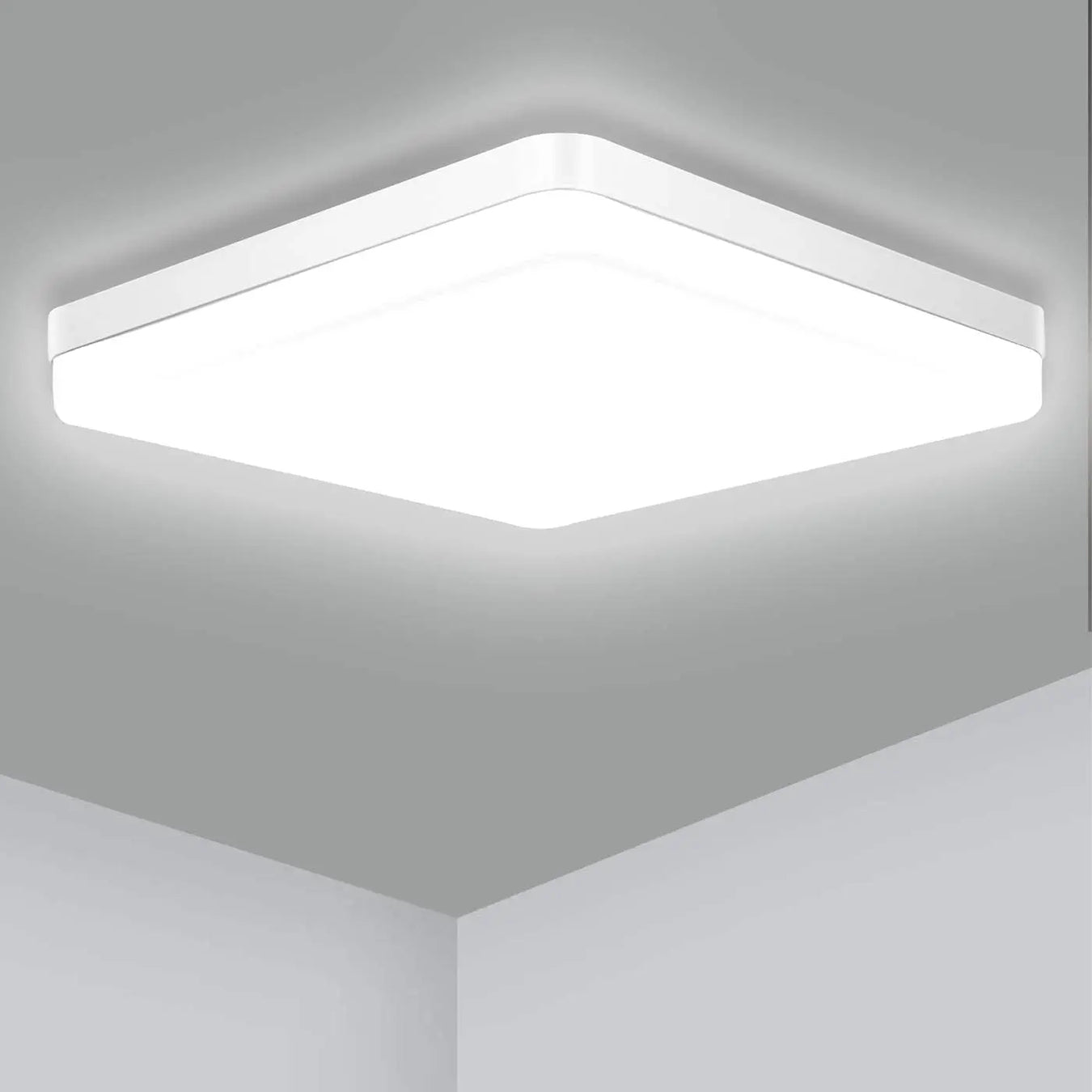 White Modern Ceiling Light