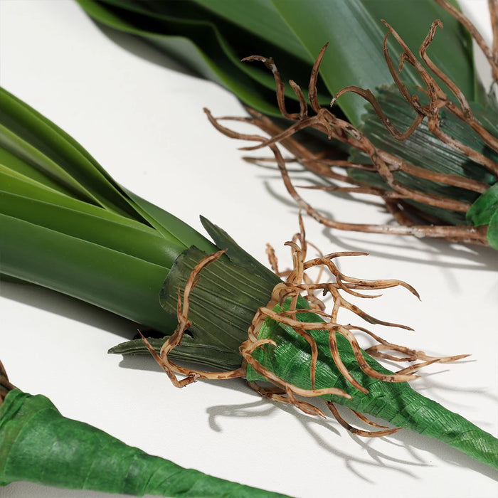 Artificial Orchid Leaf for Home Decor – Realistic Simulation Plant for Parties, Weddings, and Outdoor Decoration