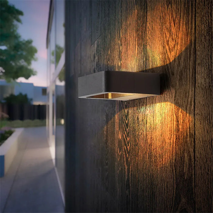 Modern LED Wall Light – Waterproof Outdoor Porch Lamp for Garden, Patio, Living Room, and Corridor Lighting