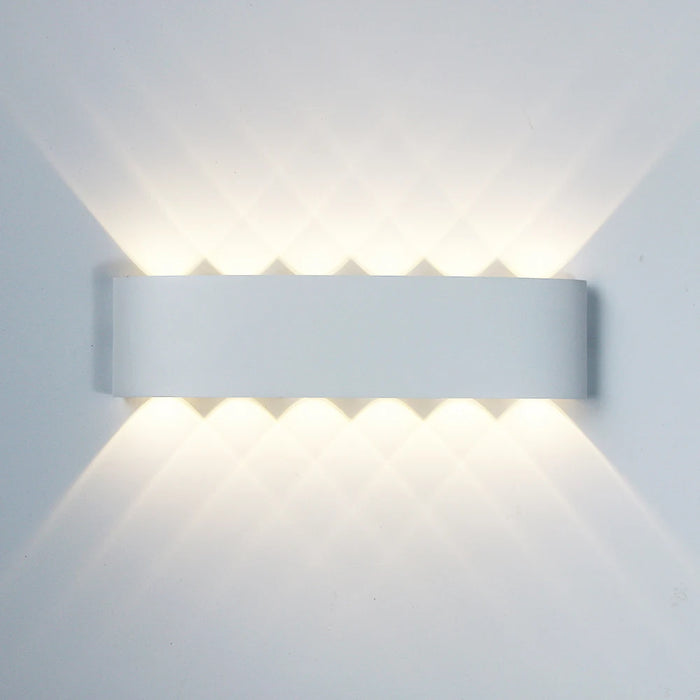 IP65 Waterproof LED Wall Lamp – Modern Outdoor and Indoor Wall Light for Garden, Bedroom, Living Room, and Stairs (AC86-265V)