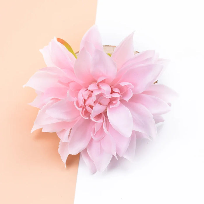 10Pcs Artificial Silk Gerbera Flowers – DIY Decorative Stamen Heads for Wedding, Home, Valentine’s Day, and Craft Projects