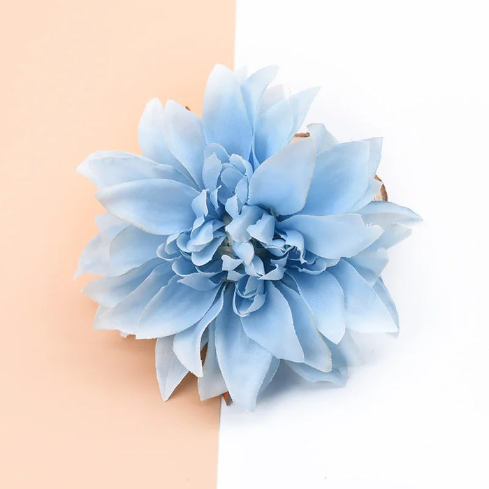 10Pcs Artificial Silk Gerbera Flowers – DIY Decorative Stamen Heads for Wedding, Home, Valentine’s Day, and Craft Projects