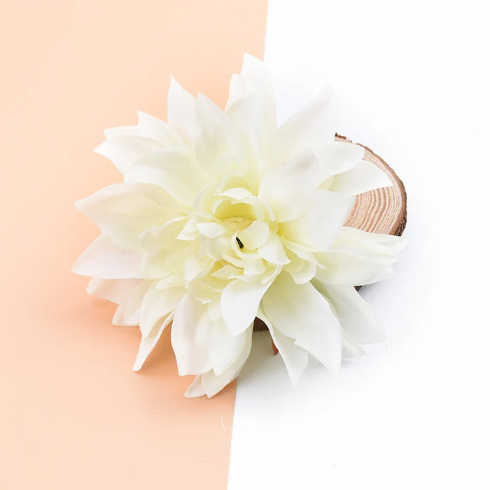 10Pcs Artificial Silk Gerbera Flowers – DIY Decorative Stamen Heads for Wedding, Home, Valentine’s Day, and Craft Projects