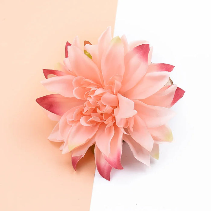 10Pcs Artificial Silk Gerbera Flowers – DIY Decorative Stamen Heads for Wedding, Home, Valentine’s Day, and Craft Projects