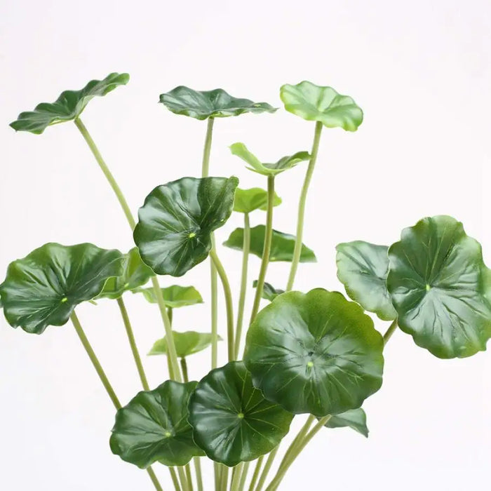 Artificial Lotus Leaf Plant – Decorative Potted Materials for Christmas, Outdoor Pool, Toilet, and Windowsill Decoration