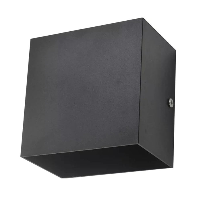 Dimmable 6W COB LED Wall Lamp – Modern White/Black Cube Sconce for Bedroom, Kitchen, Foyer, and Study – AC 85-265V