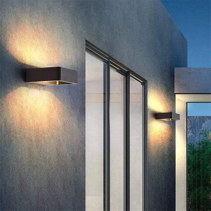 Modern LED Wall Light – Waterproof Outdoor Porch Lamp for Garden, Patio, Living Room, and Corridor Lighting