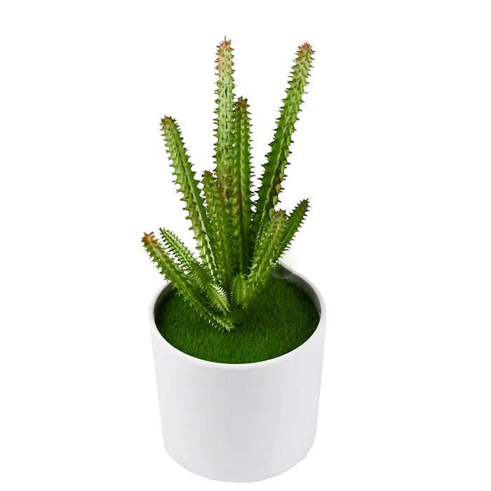 Artificial Cactus Branch – Realistic Plastic Plant for Office, Study, Living Room, and Home Decoration