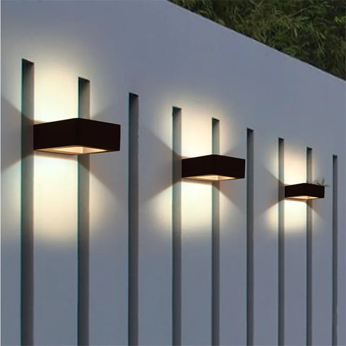 Modern LED Wall Light – Waterproof Outdoor Porch Lamp for Garden, Patio, Living Room, and Corridor Lighting